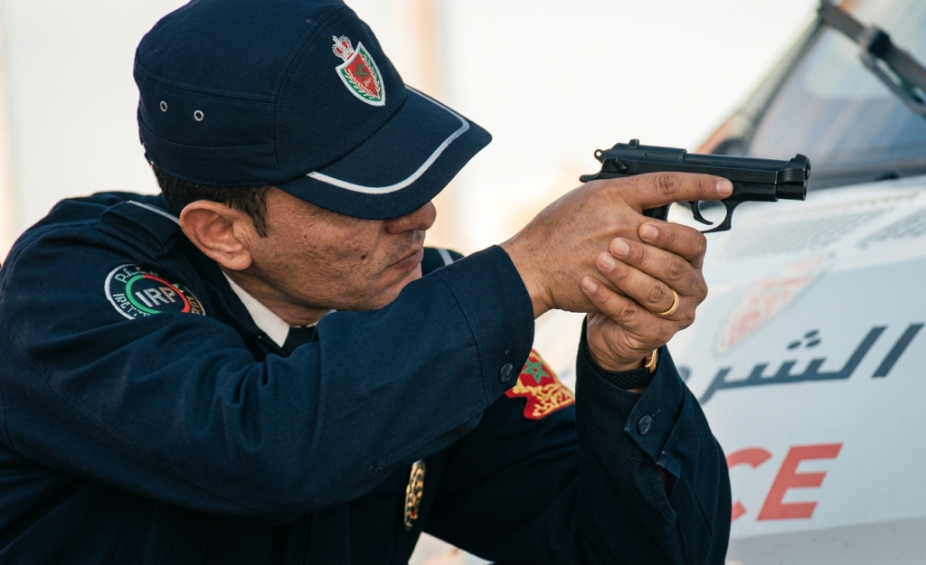 Disparos de advertencia frenan un ataque con arma blanca