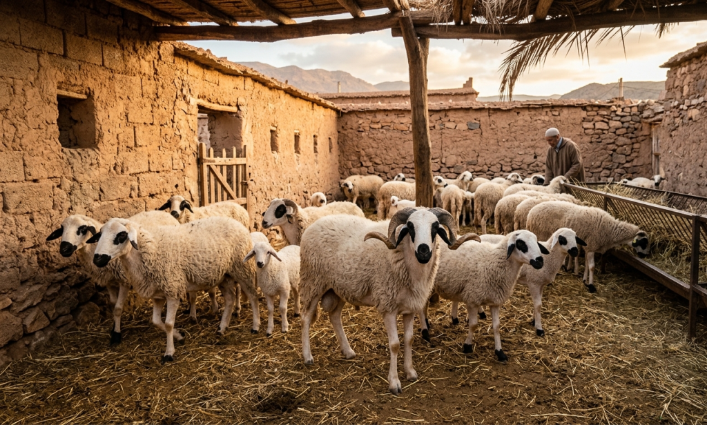 Baja demanda en los mercados de ganado en Marruecos antes del Eid al-Adha