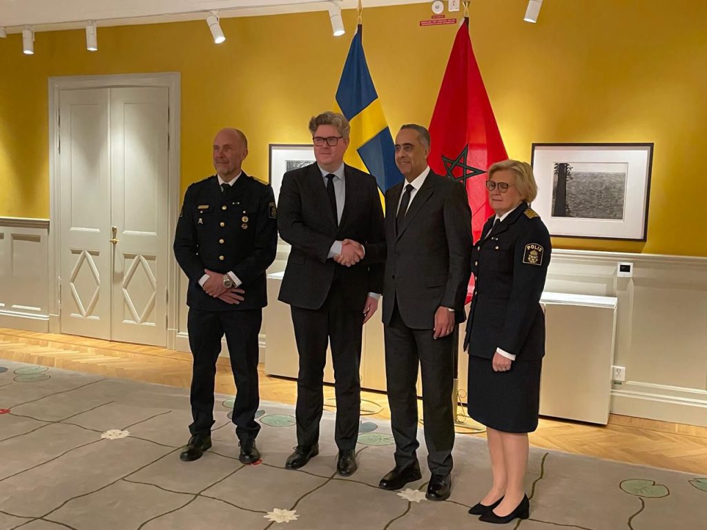 Marruecos y Suecia refuerzan su cooperación en seguridad
