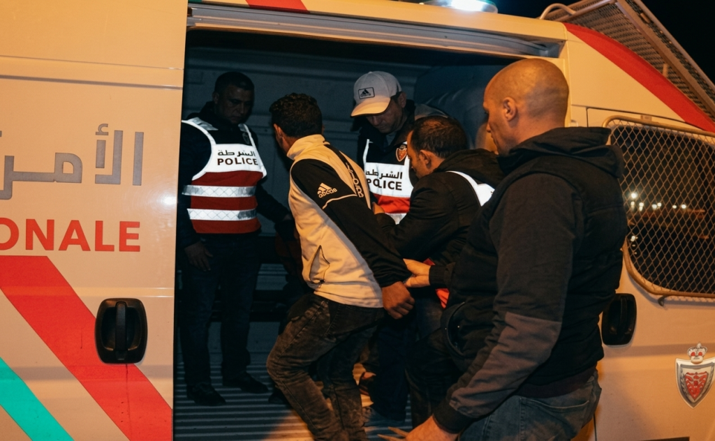 Tánger: detenido un sospechoso tras robo de coche y accidente