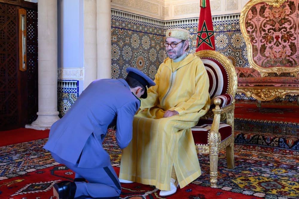 El rey Mohammed VI nombra al príncipe heredero en cargo militar