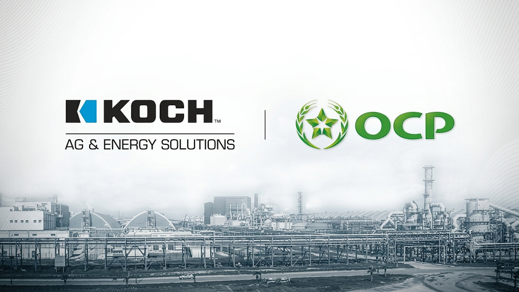 OCP Nutricrops y Koch amplían su alianza con un nuevo proyecto de fertilizantes fosfatados