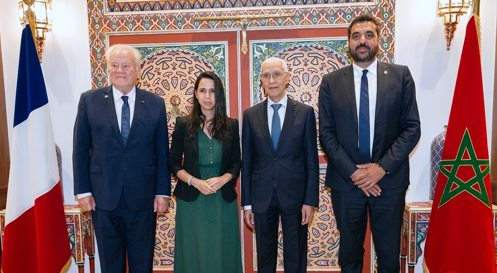 Rachid Talbi Alami recibe a una delegación francesa para reforzar las relaciones entre Marruecos y Francia